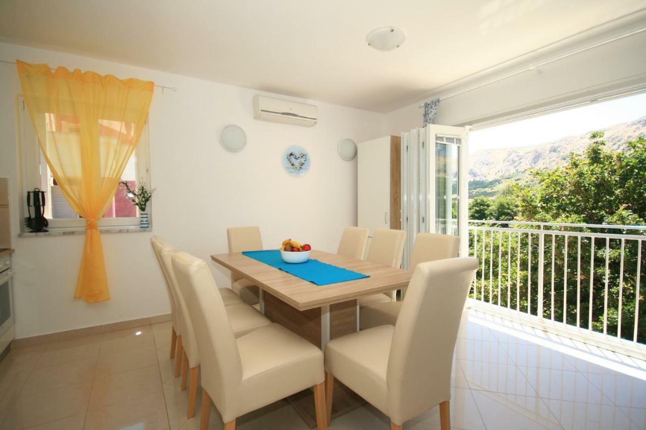 Apartment Mimoza 5, Baska, Krk Exterior photo